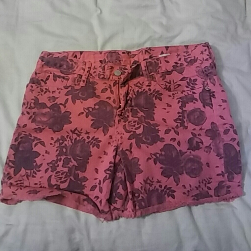 Lucky Brand Pink Denim Shorts